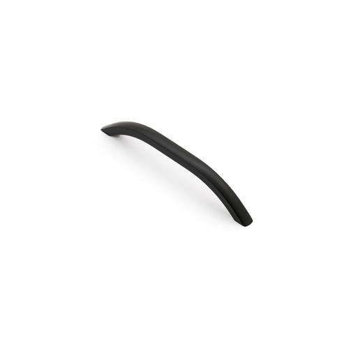 Castella Leaf Cabinet Handle 160mm Matt Black 408.160.04