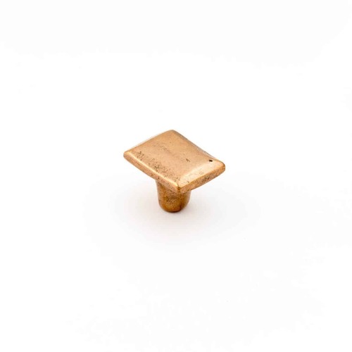 Castella Cast Rectangle Knob 40x30mm Light Bronze 503.040.42
