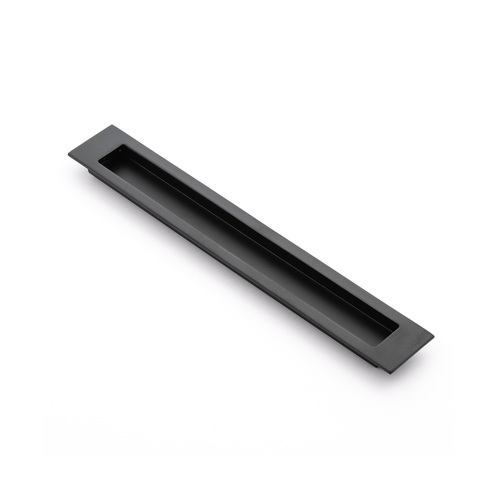 Castella Slate Cabinet Recessed Pull 250mm Matt Black 530.250.04