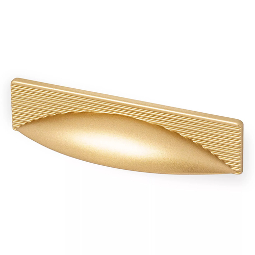 Castella Cascade Cabinet Cup Pull 96mm Matt Gold 606.096.39