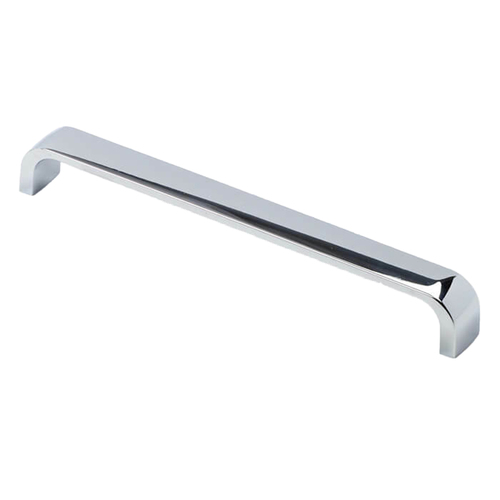 Out of Stock: ETA Early September - Castella Statement Staple Cabinet Handle Polished Chrome 192mm 724.192.06