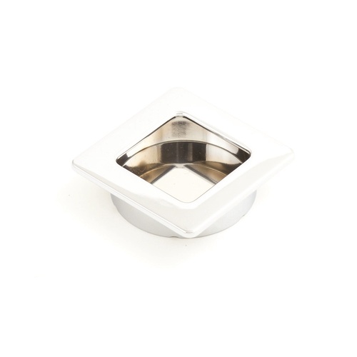 Castella Dune Square Recessed Pull 50mm Polished Chrome 768.050.06