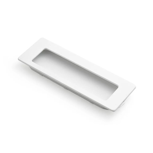 Castella Dune Rectangle Recessed Pull 145mm Matt White 776.145.25