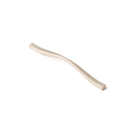 Castella Dune Cabinet Curved Wave Handle 224mm Dull Brushed Nickel 793.224.10