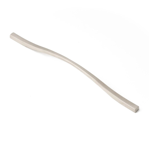Castella Dune Cabinet Curved Wave Handle 320mm Dull Brushed Nickel 793.320.10