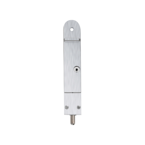 Centor DF Dropbolt for Doors Keyed 400mm Brushed Metallic DBFO400KRX