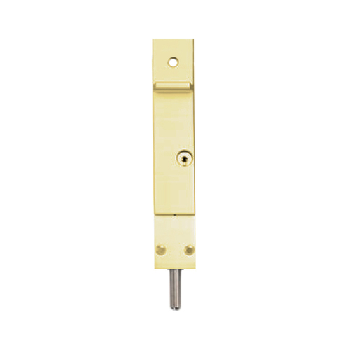 Centor DH Dropbolt for Doors Keyed 400mm PVD Brass DBHA400KSTG