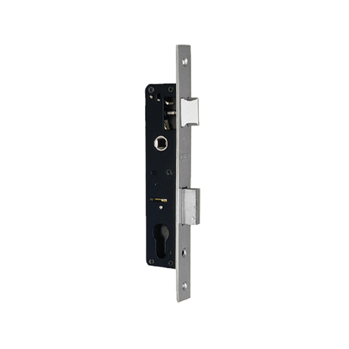 Architec Mortise Lock 85mm CTC 20mm Backset Brushed Satin Chrome 640-20