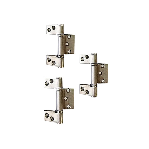 Cowdroy All Weather Intermediate Hinge Set Satin Stainless Steel AW482SS