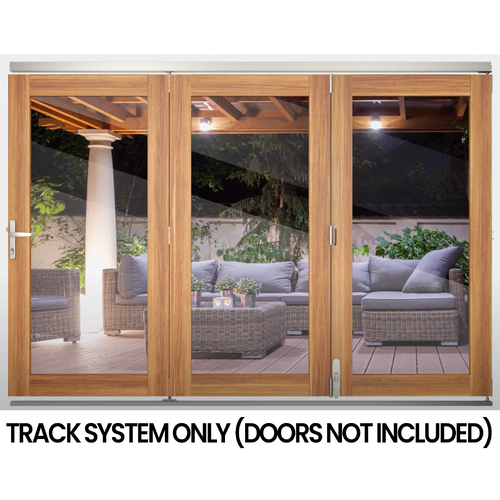 Cowdroy Allweather External Bi-Folding Kit 90kg - 8 doors (One Way) - 6000mm opening MAWE880