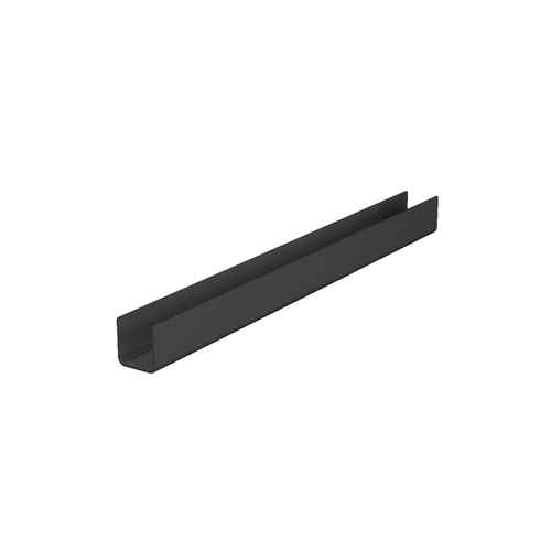 Cowdroy PVC Guide Channel Insert 6500mm Black TT84618