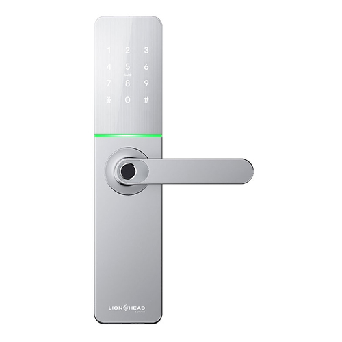Lion Head Enmore Luxe Digital Entrance Door Lock Silver LHL-P1-S-ENMORE