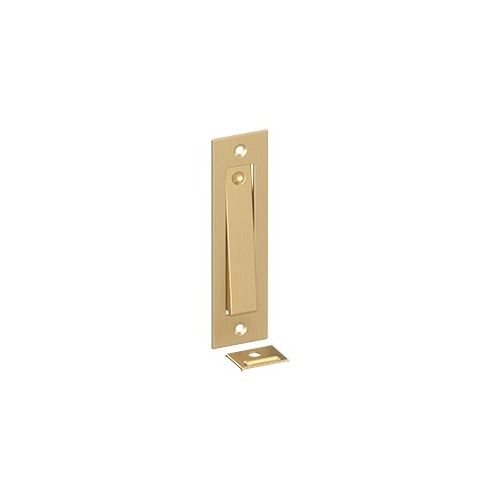 Deltana Jamb Bolt 114mm x 28mm Brushed Brass PDB50U4