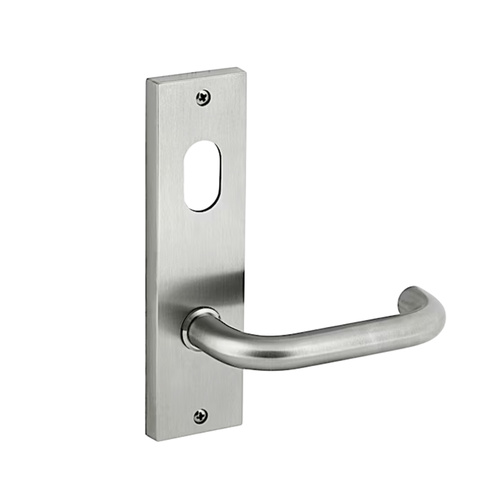 Dormakaba Internal Square End Plate Cylinder Hole & 70 Lever Satin Stainless Steel 6601/70SSS