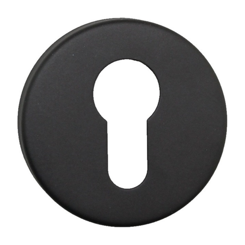 Dormakaba Euro Cylinder Escutcheon 54mm Satin Black 8304BLK