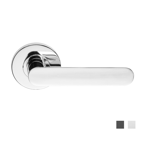 Dormakaba 8600/17 Vision Round Rose Door Handle Leverset - Available in Various Finishes & Functions