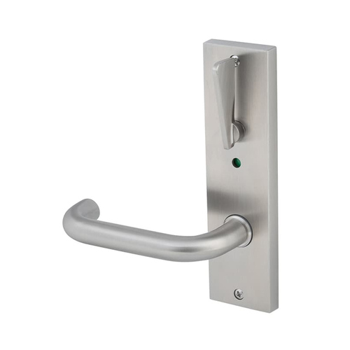 Dormakaba 6600 Series Door Lever On Square End Plate LH Disabled Turn w/ Indicator SSS