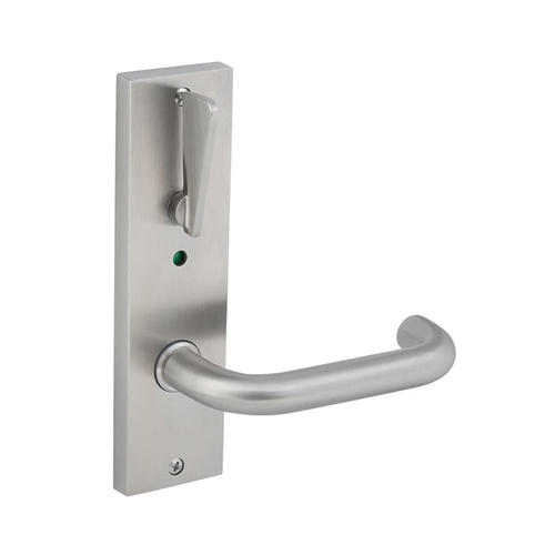 Dormakaba 6600 Series Door Lever On Square End Plate RH Disabled Turn w/ Indicator SSS