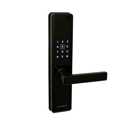 Dormakaba M5 Smart Digital Door Lock Black with Matt Black Rim M5 BLKMATT