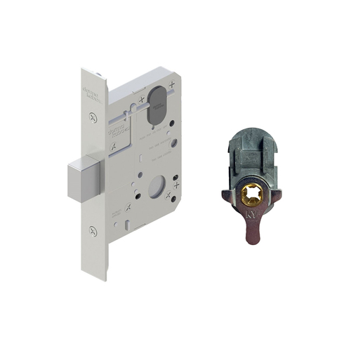 DormaKaba Mortice Dead Bolt MS2601SSS Stainless Steel Includes SA-KY Adaptor