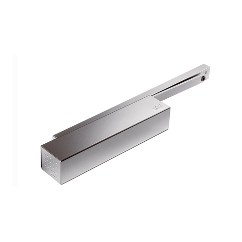 Dorma TS91B Door Closer EN3 Slide Channel with Arm Fire Rated Silver