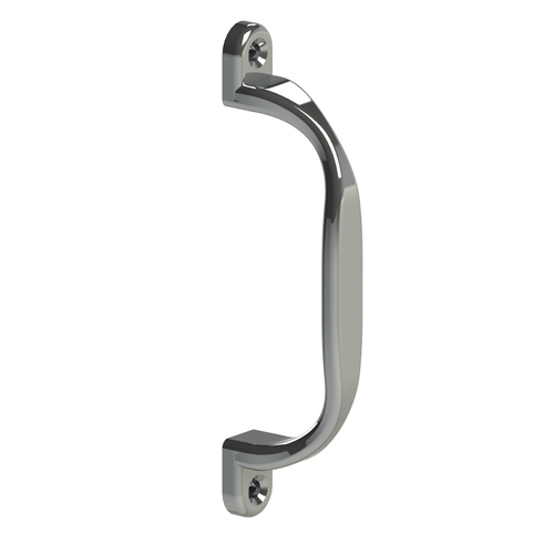 Emro Straight Pull Handle Carded 100mm Chrome Plated 136ACPCD