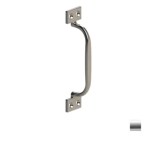 Emro Straight Pull Handle 4 Hole 137 - Available in Chrome Plated and Satin Powder Coated