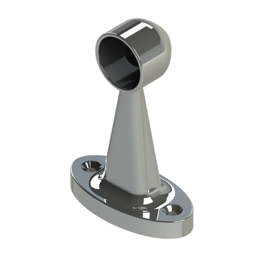 Emro Cupboard End Pillar Wardrobe Hanging Rail 19mm Chrome Pack of 10 301CPPP
