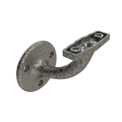 Emro Stair Hand Rail Bracket Conventional Visible Fix 60mm 440RAW