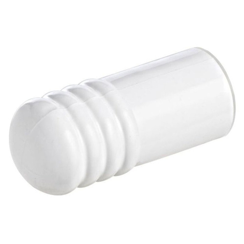 Emro 453WHS Door Stop Wall Mounted 75mm Plastic Cushion White