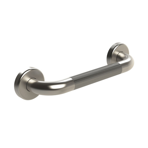 Emro Concealed Grab Rail 300mm Satin Knurled C915-32BSK