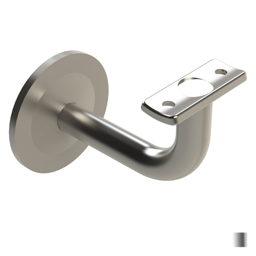 Emro Extended Concealed Curved Top Bracket 80mm Extension