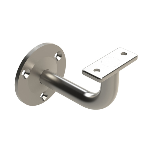 Emro Extended Exposed Flat Top Bracket 80mm Extension Brushed Stainless Steel SS444FT