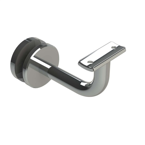 Emro SS80GCT Extended Concealed Bracket For Glass Curved Top BSS Finish