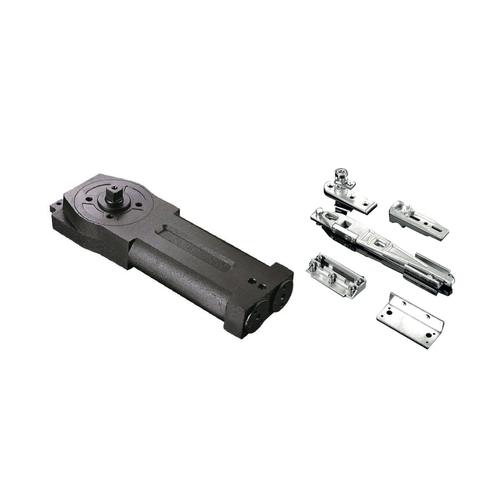 Out of Stock: ETA Mid July - Hafele Transom Door Closer DCL 704 Hold Open Double Action 93279110 