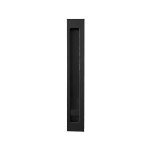 Halliday & Baillie Sliding Door Privacy Set Flush Pull with Snib & Indicator 310mm Matt Black Chrome
