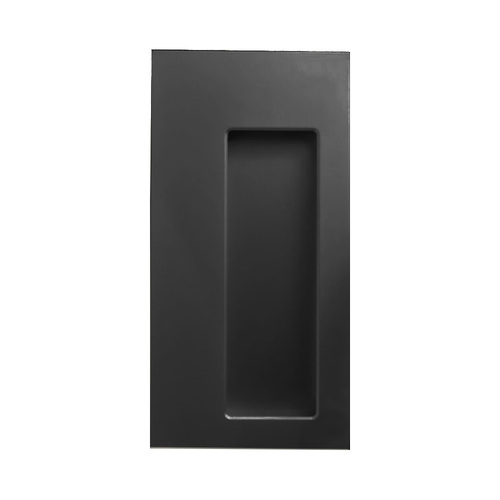 Halliday & Baillie Rectangular Plain Offset Flush Pull 250mm Electro Black Ace HB1920 EBA