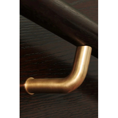*Nonreturnable Item* Halliday & Baillie Stair Rail Bracket Solid Bronze HB590 (MTO 14)