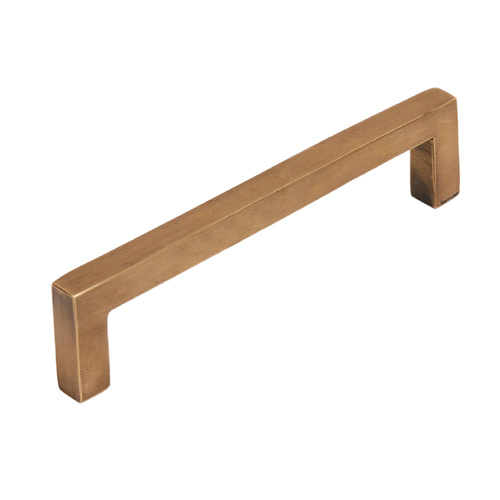 Hepburn Ascot Appliance Pull Handle 192mm Acid Washed Brass AS192AWB