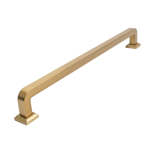 Hepburn Bronte Appliance Pull Handle 384mm Burnished Brass B384BB