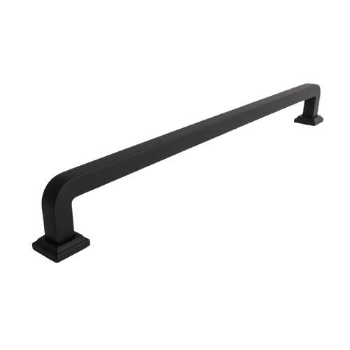 Hepburn Bronte Appliance Pull Handle 384mm Blackest Black B384BLB