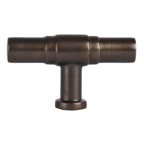 Hepburn Georgia T-Bar Cabinet Pull Handle 60mm Oil Rubbed Bronze GTBORB