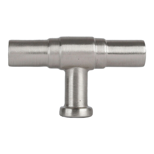 Hepburn Georgia T-Bar Cabinet Pull Handle 60mm Satin Nickel GTBSN