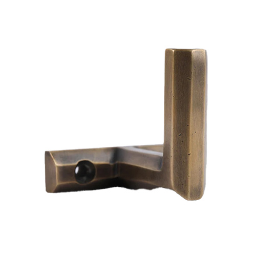 Hepburn Henley Hook 50mm Acid Washed Brass HEHAWB