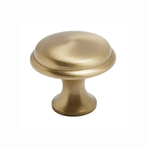 Hepburn Halifax Cabinet Knob Cupboard 30mm Burnished Brass HKBB