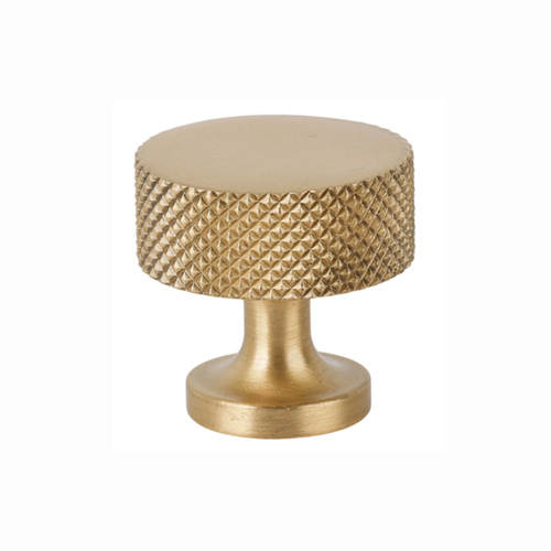 Hepburn New Yorker Cabinet Cupboard Knob 30mm Burnished Brass NYKBB