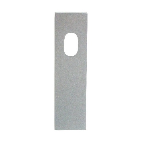 *WHILE SUPPLY LAST* Kaba Plate Furniture 600 Series w/ Cylinder Hole Satin Chrome Plate 604CSCP