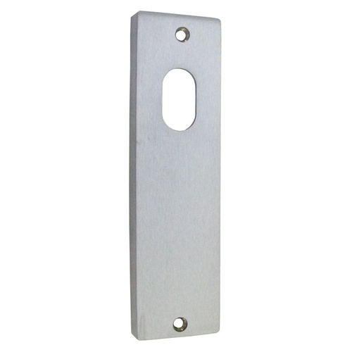 ***WHILE SUPPLY LAST***Kaba 600 Plate with Cylinder Hole Satin Chrome 604VSCP
