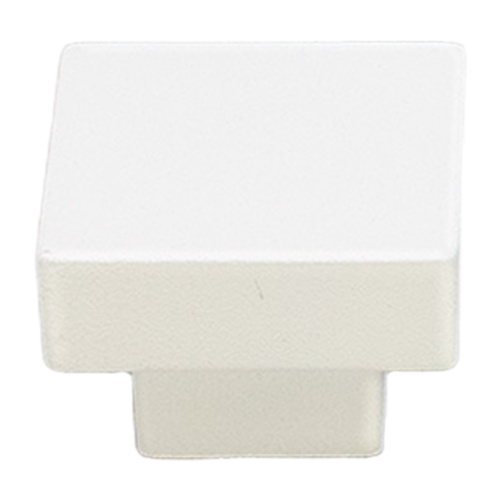Kethy B285 Series Cabinet Square Knob 30mm Super White B28530SWT