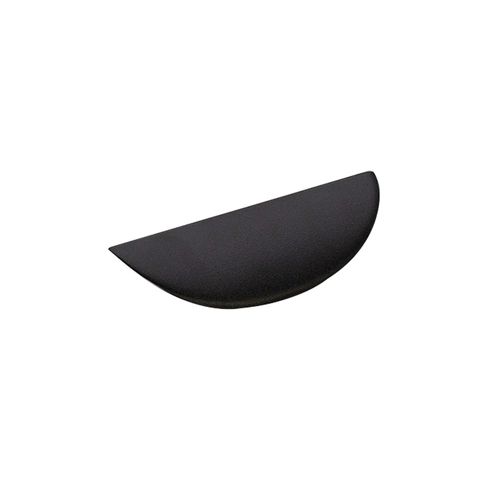Kethy Shell Cabinet Handle 100mm Black Structured B421/100-BLS